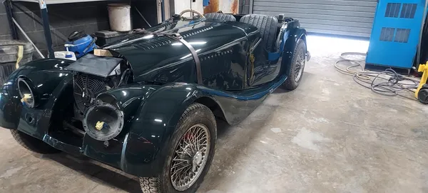 Morgan Restoration & Respray: Classic British Sports Car Repair - Classic Morgan Sports Car repair case study